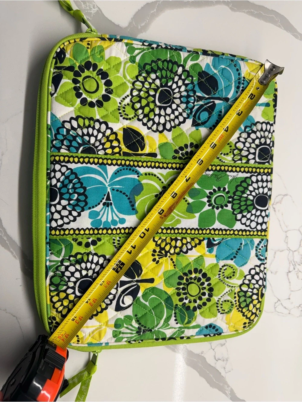 Vera Bradley Lime’s Up 17” Laptop Sleeve